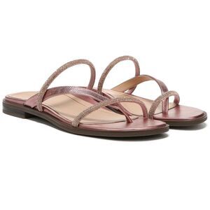 New Vionic Metallic Pink Sandals Size 6
